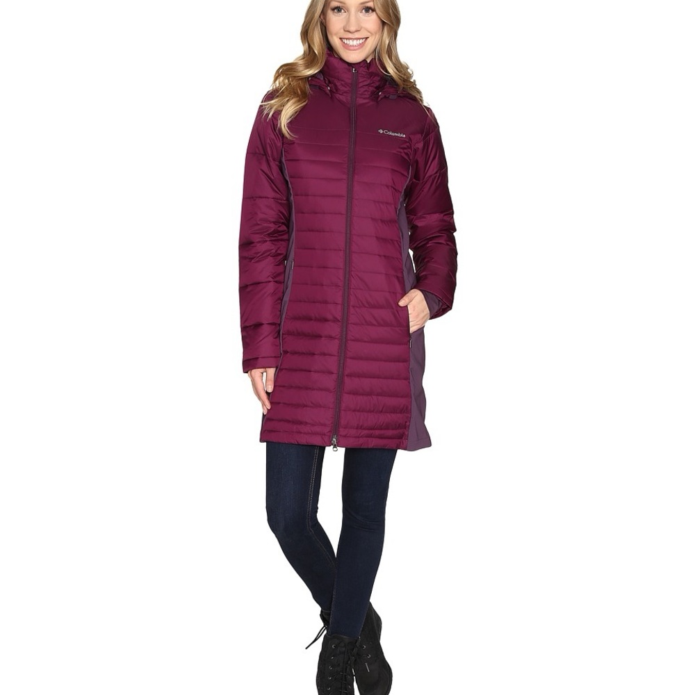 Columbia
Women's
Hexbreaker Elite
Omni-Heat
Down Jacket
Marionberry L
NEW NWT